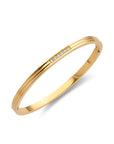 Sienna bangle gold 18K - Stainless steel