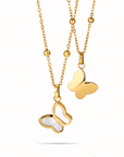 So Butterfly necklace gold