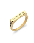 Noir bar gold - Personalized