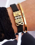 Mesh bracelet black