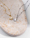 So Butterfly necklace gold