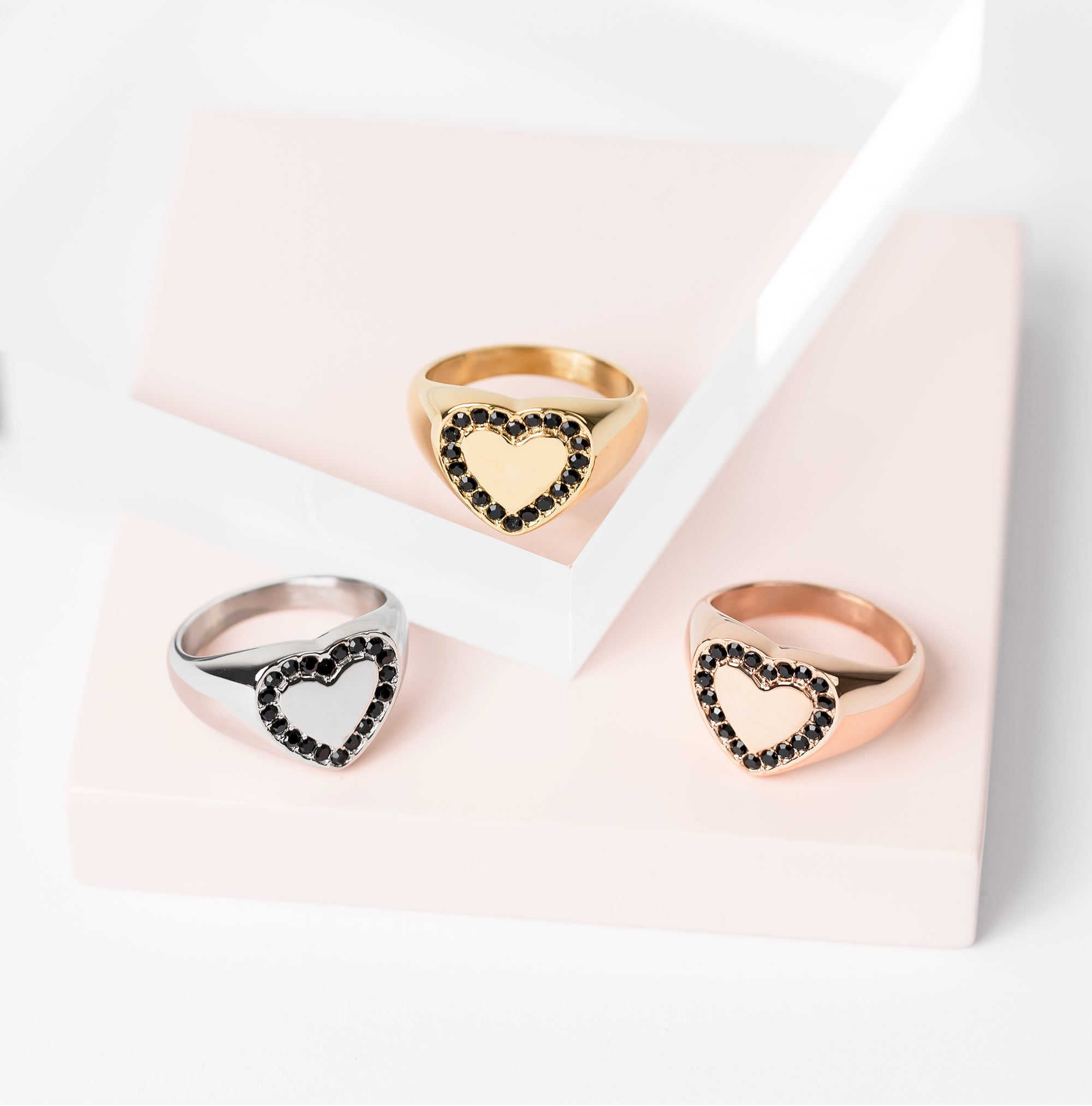 Noir heart - No discoloration