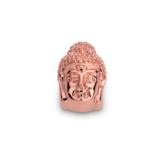 Mesh charm buddha rosé goud