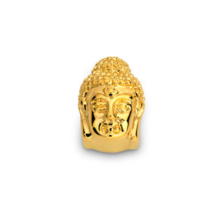 Mesh charm buddha goud