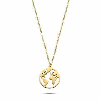 World necklace gold